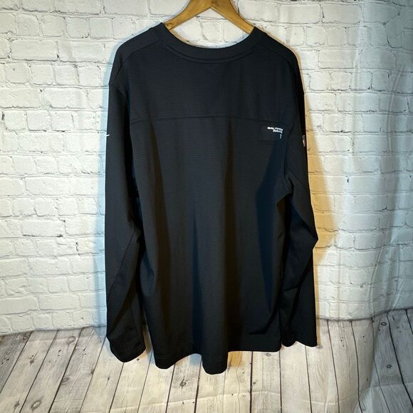 NFL On field Baltimore Ravens Shirt XXL Black Long Sleeve Pullover Crew Neck - Picture 6 of 9